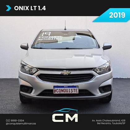 CHEVROLET ONIX 1.4 MPFI LT 8V FLEX 4P AUTOMÁTICO CHEVROLET ONIX 1.4 MPFI LT 8V FLEX 4P AUTOMÁTICO